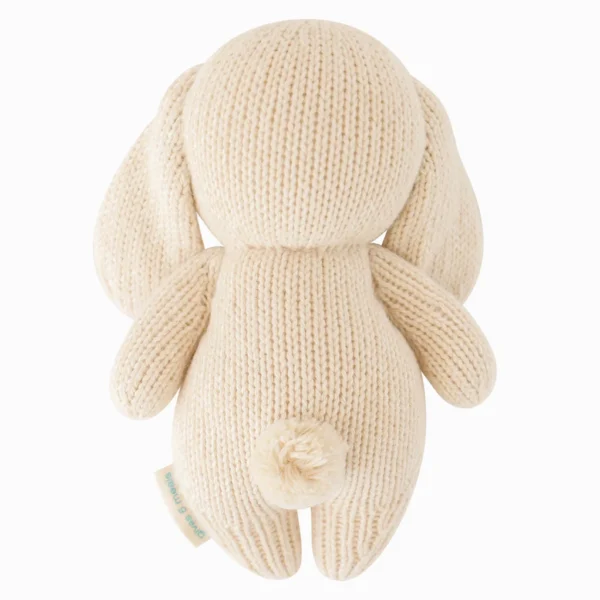 🐇 Benny the Cuddle Bunny – Hand-Knit Pocket Pal - Image 2