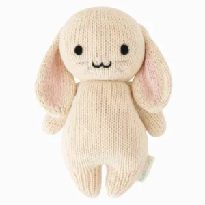 🐇 Benny the Cuddle Bunny – Hand-Knit Pocket Pal