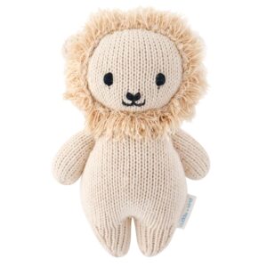 Leo the Gentle Lion – Handknit Keepsake Toy